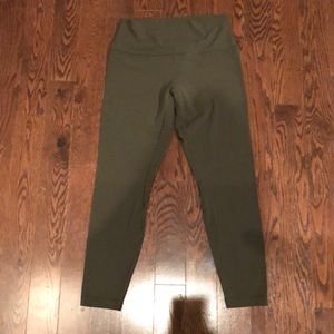 Olive Green size 10 LuLu leggings